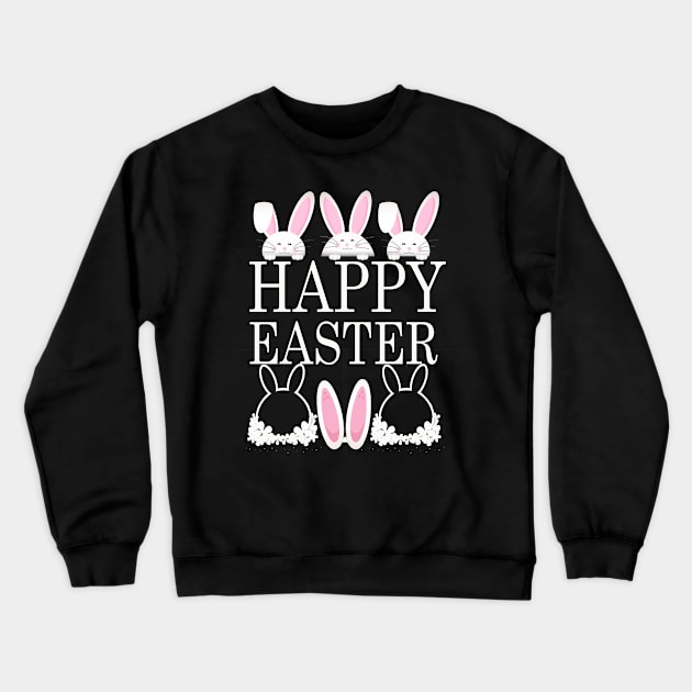 Happy Easter Crewneck Sweatshirt by FERRAMZ